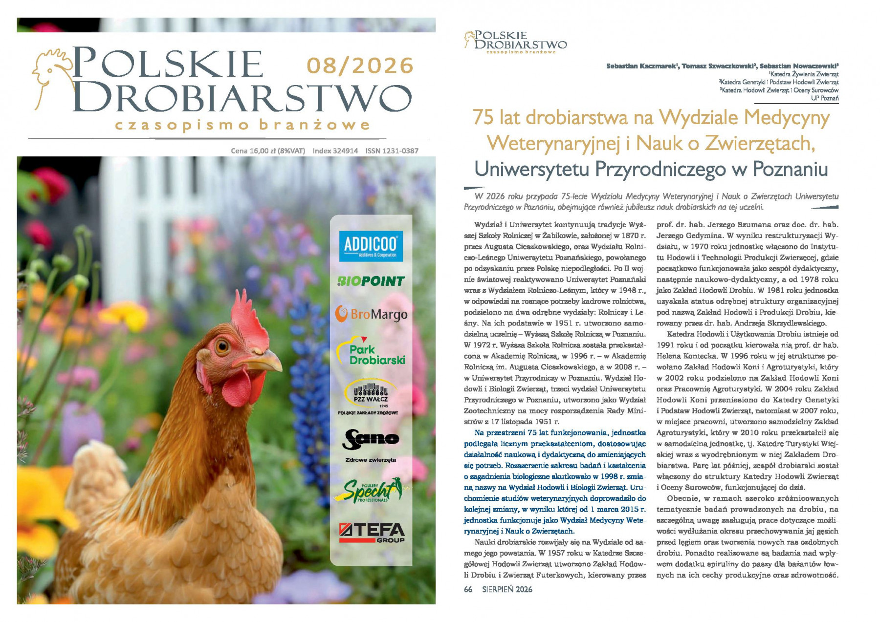 POLSKIE DROBIARSTWO 08/2026