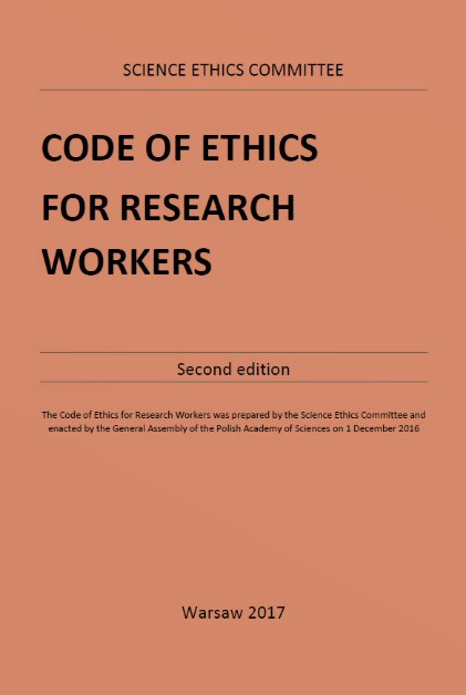 Code of Ethics for Research Workers