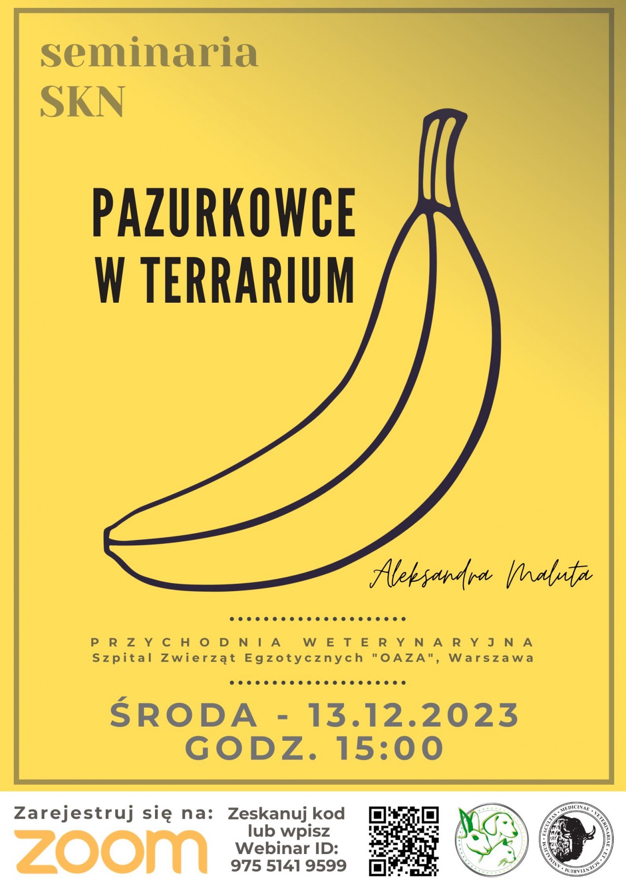 Seminarium SKN: Pazurkowce w terrarium