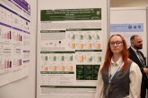 Agnieszka Kaczmarek podczas sesji posterowej