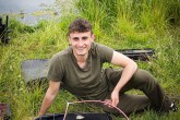 Jakub Kartawik zwycięzca zawodów wędkarskich 