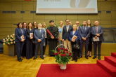 Profesor Marek Świtoński ze współpracownikami z Katedry Genetyki i Podstaw Hodowli Zwierząt Uniwersytetu Przyrodniczego w Poznaniu