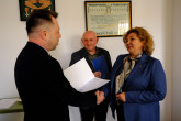 Wręczenie powołania przez przedstawiciela MRiRW Dyrektora Departamentu Transferu Wiedzy i Spraw Społecznych - Pana Marcina Tomaszewskiego. 