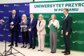 Uczestnicy konferencji prasowej