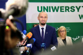 dr Marcin Tobółka z Katedry Zoologii UPP